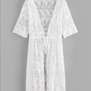 Lace Swimsuit cover up